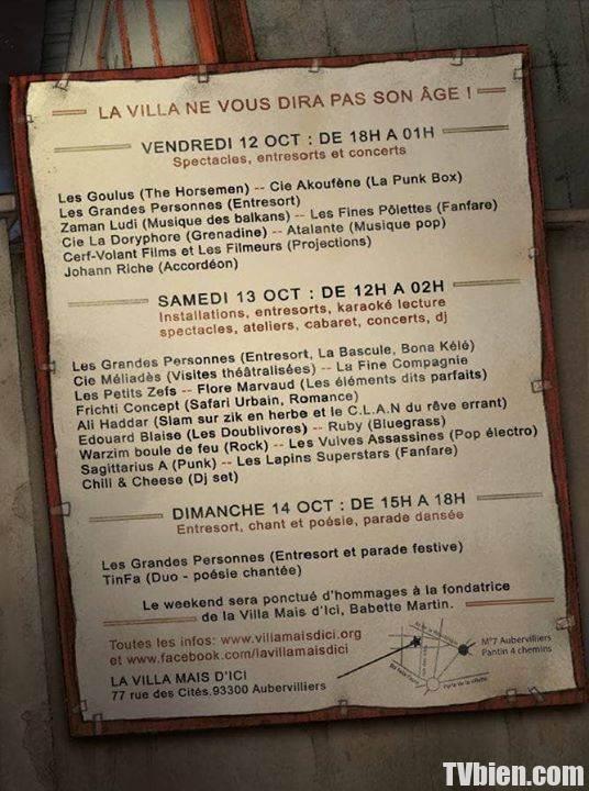 2018 – à la Villa mais d’ici